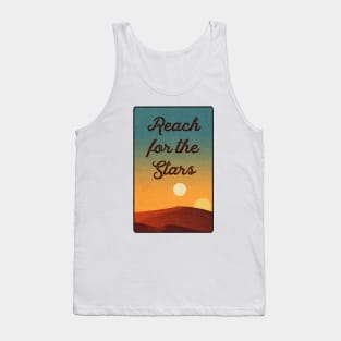 galaxy sunset (reach for the stars) Tank Top